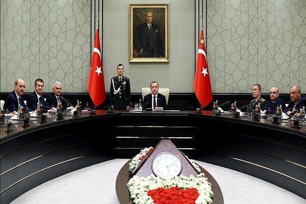 شورای عالی امنیت ملی ترکیه: عملیات پنجه ادامه می یابد
