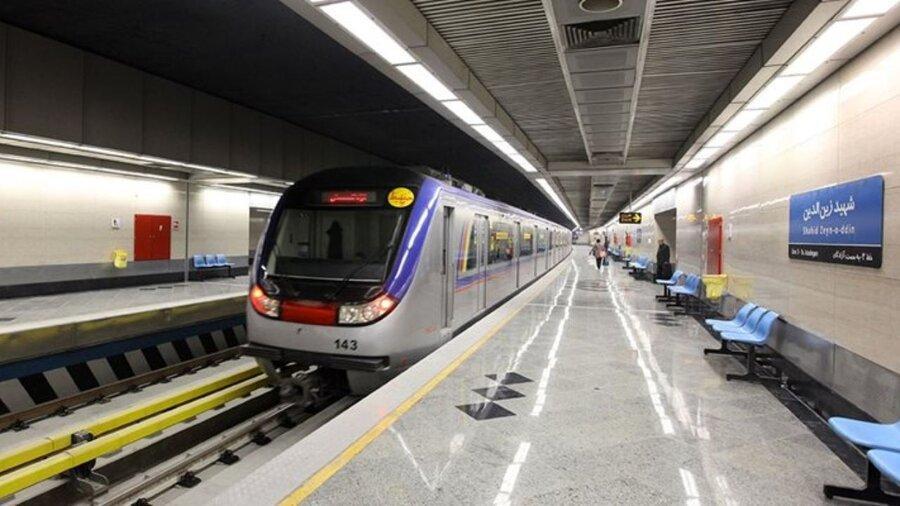 افزوده شدن 3 رام قطار جدید به ناوگان مترو تهران ، احتیاج فوری به 30 رام قطار در سال 99